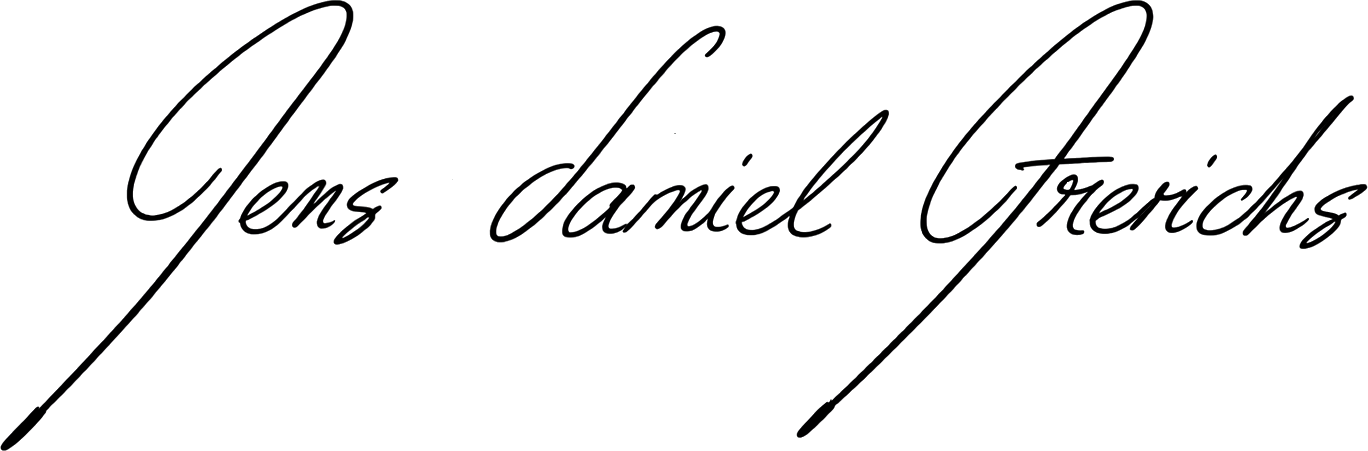 Signature — Jens Daniel Frerichs